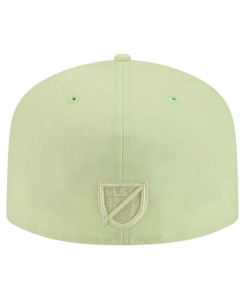 New Era Men's Green Inter Miami Cf Color Pack A-Frame 59FIFTY Fitted Hat