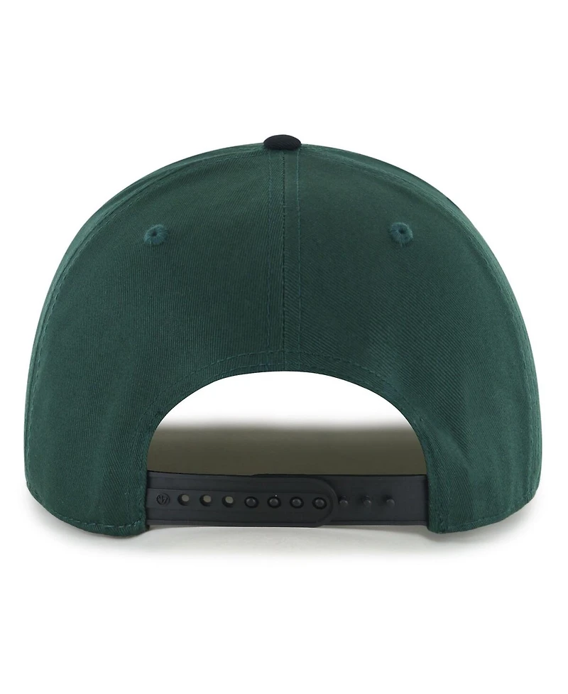 '47 Men's Hunter Green/Black Milwaukee Bucks Drop Shadow Rope Hitch Adjustable Hat