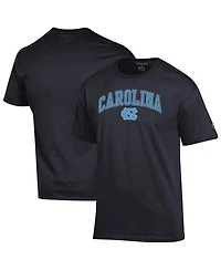 Champion Men's Black North Carolina Tar Heels Arch Over Logo T-Shirt