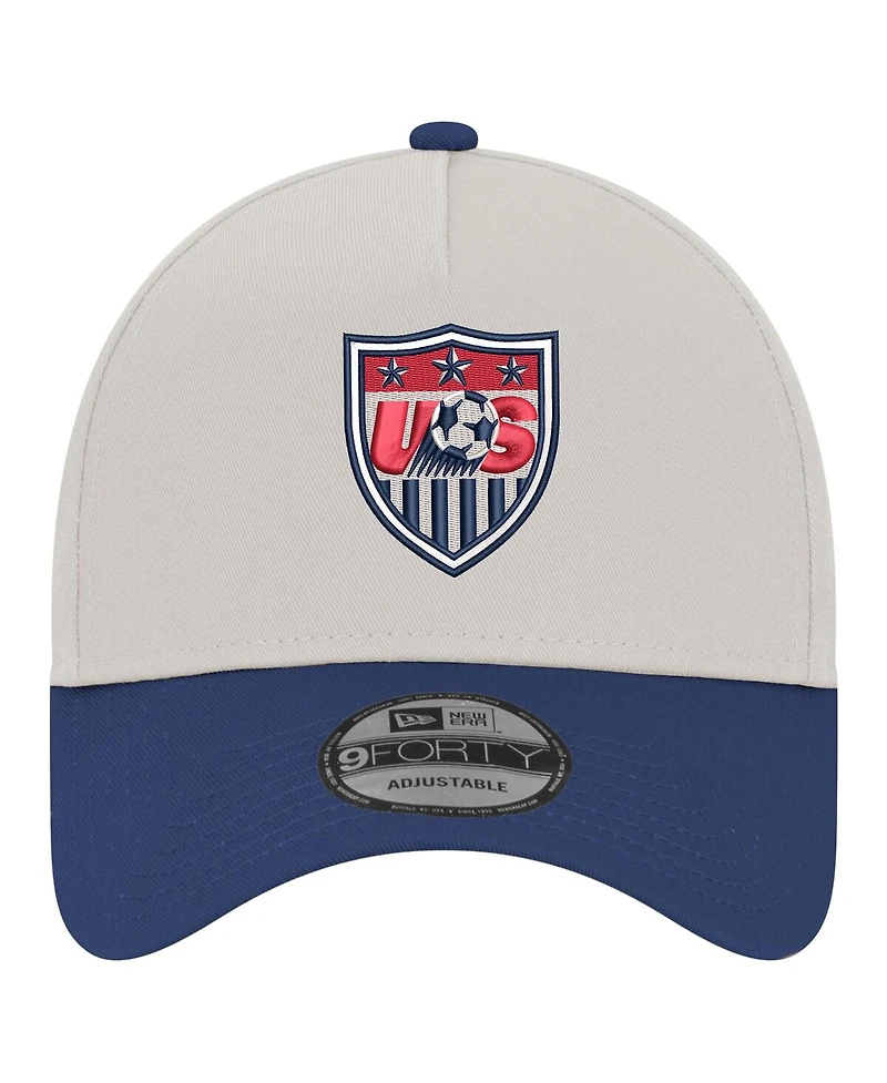 New Era Men's Khaki Usmnt 1995 Retro Foam 9FORTY Adjustable Hat