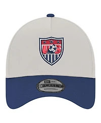 New Era Men's Khaki Usmnt 1995 Retro Foam 9FORTY Adjustable Hat