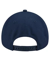 New Era Men's Navy Indiana Fever Core Logo A-Frame 9FORTY Adjustable Hat