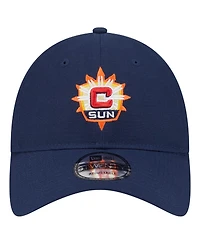 New Era Men's and Women's Navy Connecticut Sun Core Alt Logo 9TWENTY Adjustable Hat