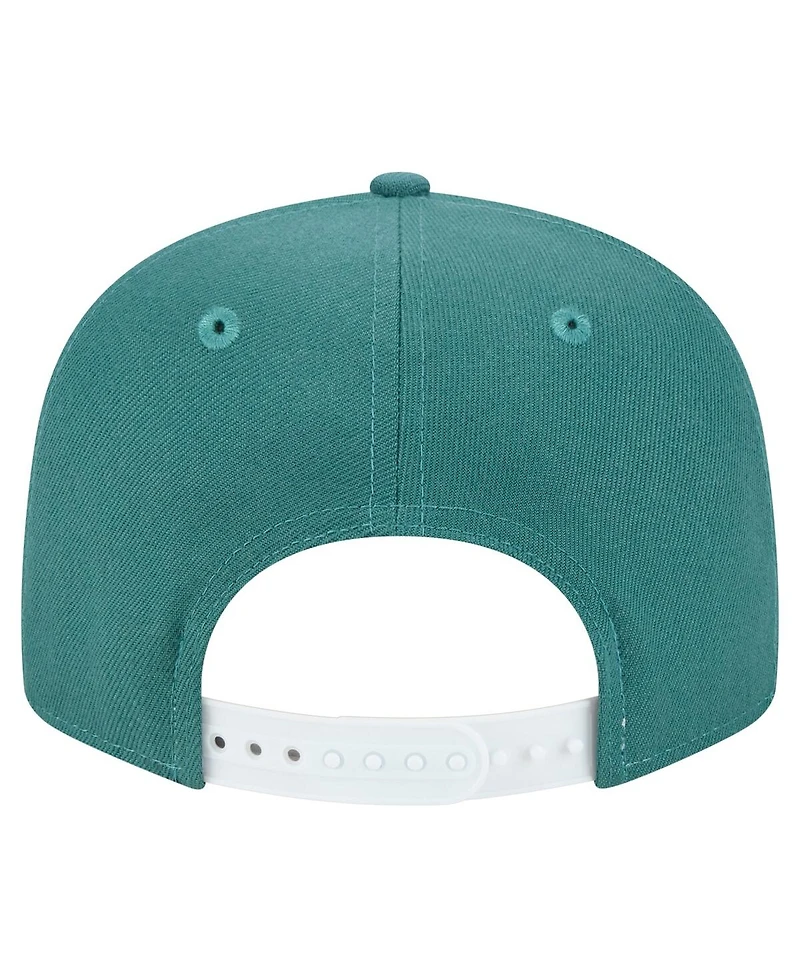 New Era Men's Midnight Green Philadelphia Eagles Super Bowl Lix Champions Side Patch 9FIFTY Snapback Hat