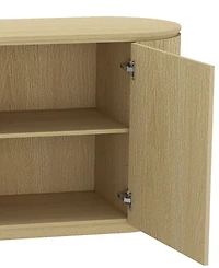 Manhattan Comfort Olivia 60" Modern 4-Shelf Sideboard