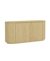 Manhattan Comfort Olivia 60" Modern 4-Shelf Sideboard
