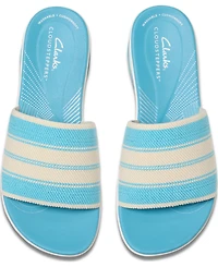 Clarks Cloudsteppers Slip-On Casual Flat Sandals