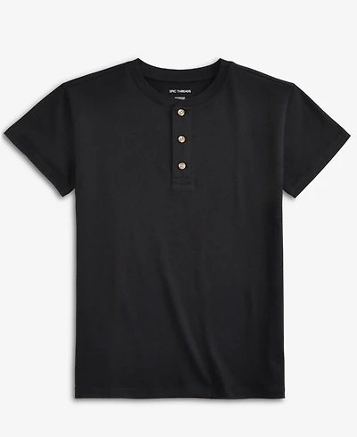 Epic Threads Little & Big Boys Henley T-Shirt, Exclusively at Macy's