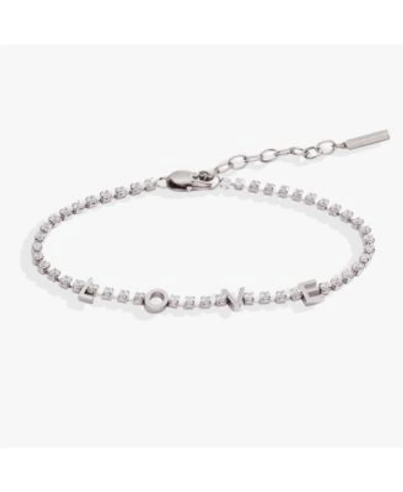 Alex Ani Love Tennis Bracelet