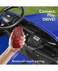 Best Choice Products Kids 24V Ride On Truck Officially Licensed Ford Lightning w/ Remote, Led Lights, 2 Speeds