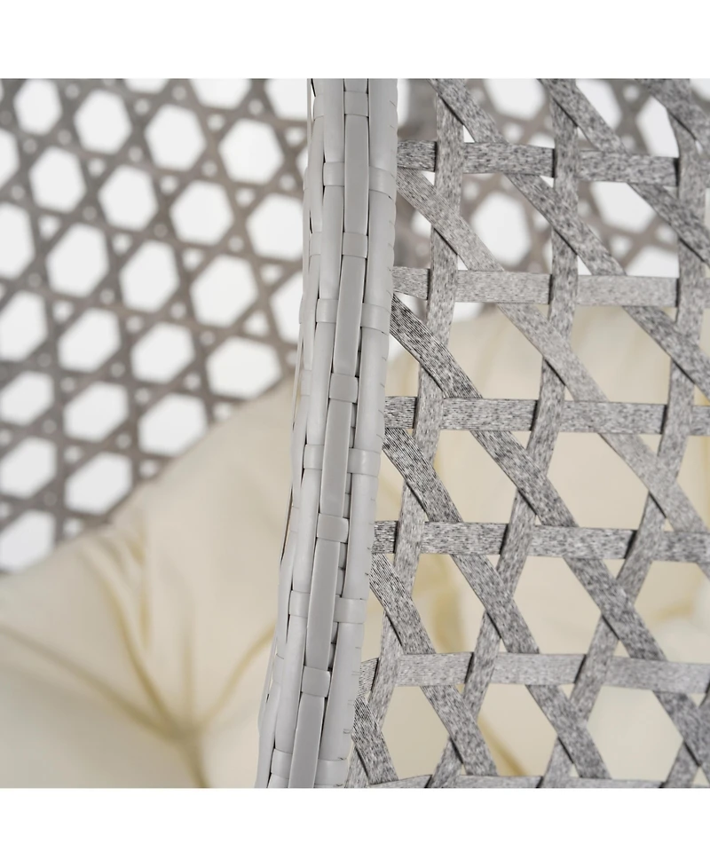 Mondawe Versatile Hanging Egg Chair for Indoor and Outdoor Use