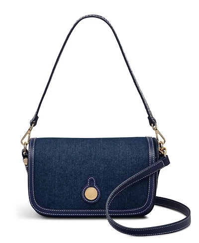 Radley London Bathurst Mews Denim Flap Over Crossbody Bag
