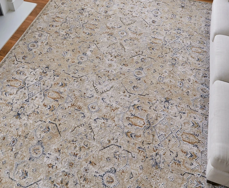 Feizy Pasha 39M6F 6'7"x9'6" Area Rug