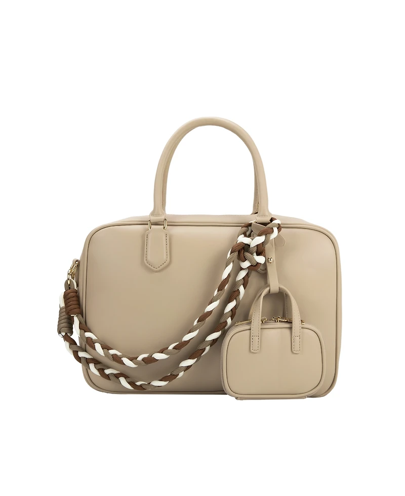 Melie Bianco Natasha Medium Top Handle Bag