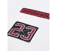 Jordan Big Boys 23 Stacked Graphic Short-Sleeve T-Shirt