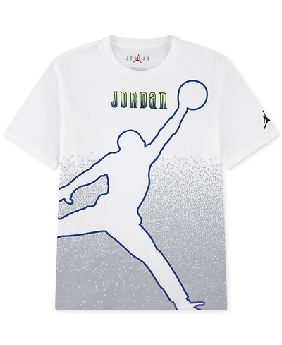 Jordan Big Boys Jumpman Global Graphic T-Shirt