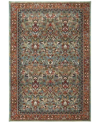 Closeout! Karastan Spice Market Tigris Aquamarine 5'3" x 7'10" Area Rug