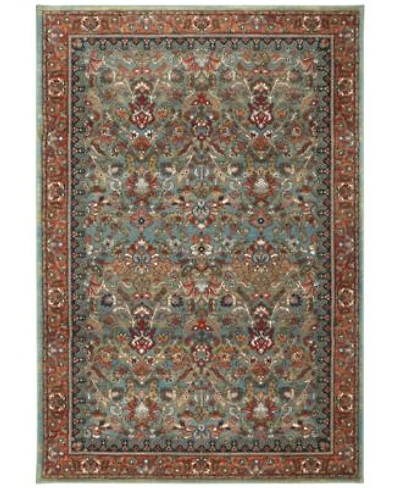 Closeout Karastan Spice Market Tigris Aquamarine Area Rug Collection