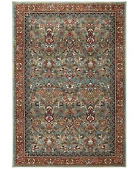 Closeout Karastan Spice Market Tigris Aquamarine Area Rug Collection