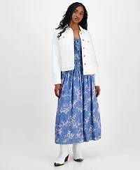 Lucky Brand Cotton Denim Trucker Jacket