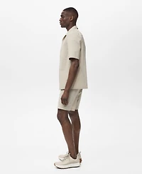 Mango Men's Chest Pocket Regular-Fit Shirt