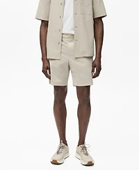 Mango Men's Water-Repellent Bermuda Shorts