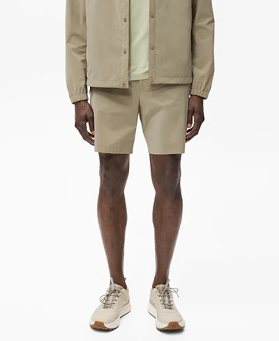 Mango Men's Water-Repellent Bermuda Shorts