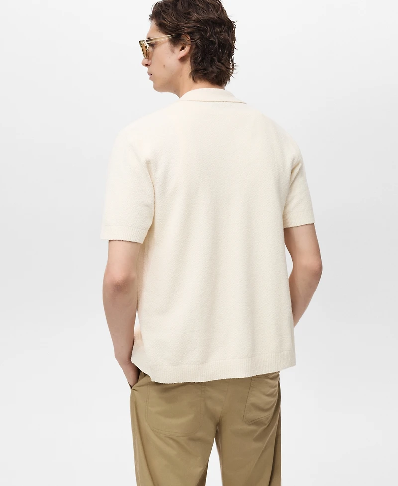 Mango Men's Fine Knit Shirt