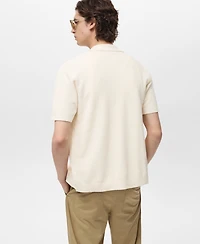 Mango Men's Fine Knit Shirt