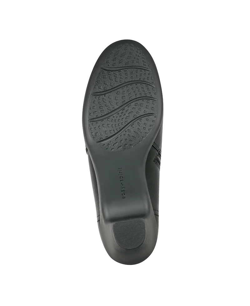 Easy Spirit Women's Caine Side Zipper Block Heel Shooties