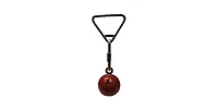Amber Fight Gear Throwing Weight Hammers Solid Iron Lathe-Turned Ball with Ball Bearing Swivel & Wide Grip Handle, 25 lb