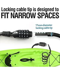 Combination Bike Lock Cable