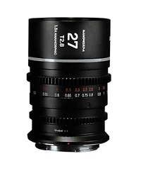 Venus Laowa Nanomorph 27mm T2.8 1.5x S35 Anamorphic Lens for Canon Rf, Silver Flare