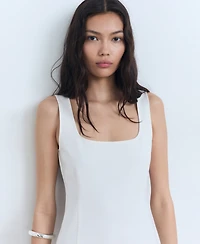 Mango Women's Tailored Short Dress