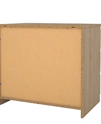 Tvilum 26.77" Wood 3 Drawer Chest