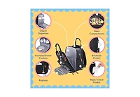 iniuniu Diaper Bag Backpack, Unisex Baby Bags for Boys Girls, Waterproof Travel