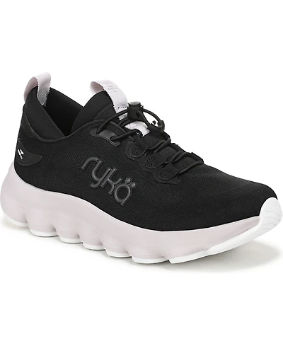 Ryka Women's Podflow Ez Bungee Lace Walking Sneakers