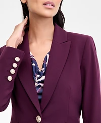 Tahari Asl One-Button Blazer, Regular & Petite