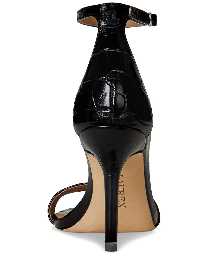 Lauren Ralph Women's Gwen Ankle-Strap Dress Sandals