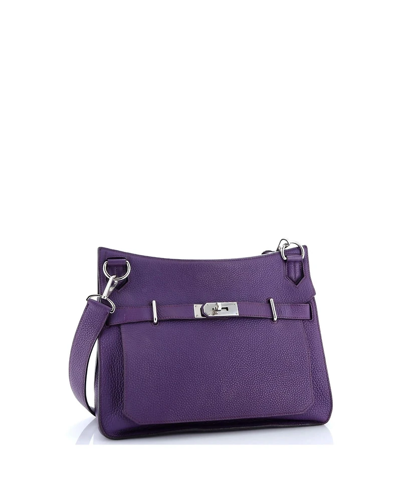 Pre-Owned Hermes 34 Jypsiere Bag Clemence