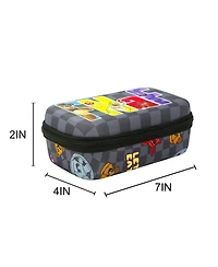 Five Nights At Freddy's Fnaf Trap Graphics Gray Checkered Utility Case