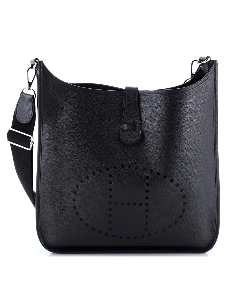 Pre-Owned Hermes Gm Evelyne Bag Gen Iii Epsom