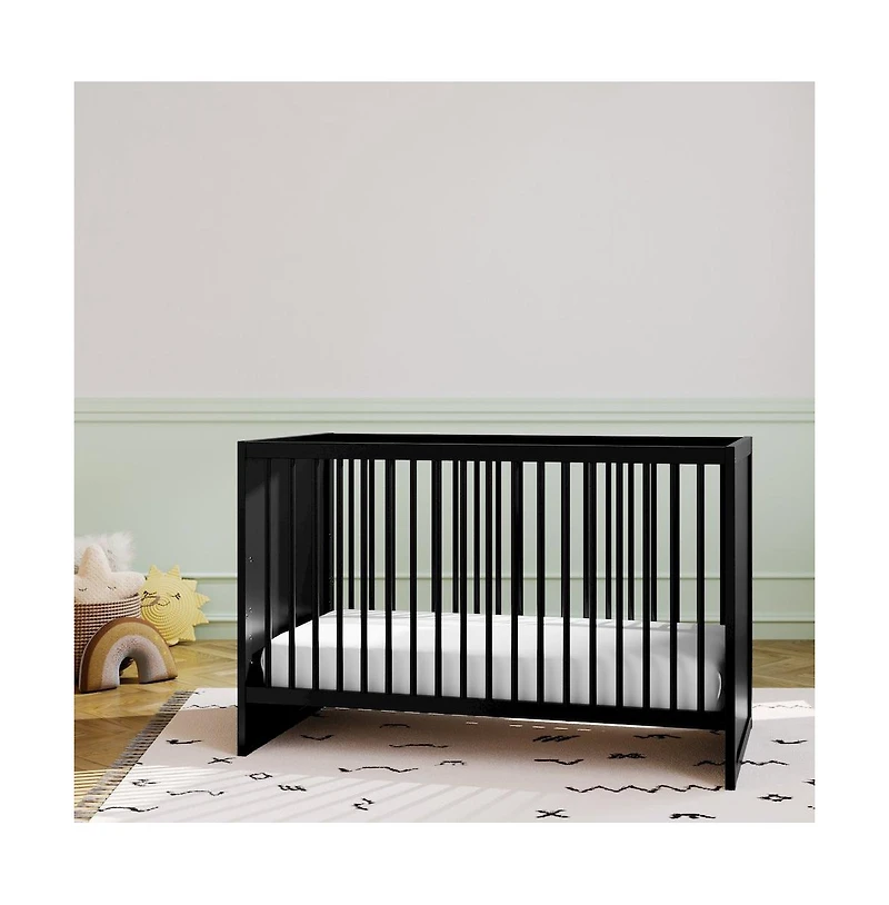 Storkcraft Calabasas 3-in-1 Convertible Crib (Black)
