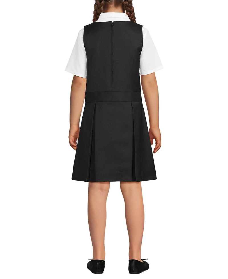 Lands' End Big Girls School Uniform Jumper Top of Knee