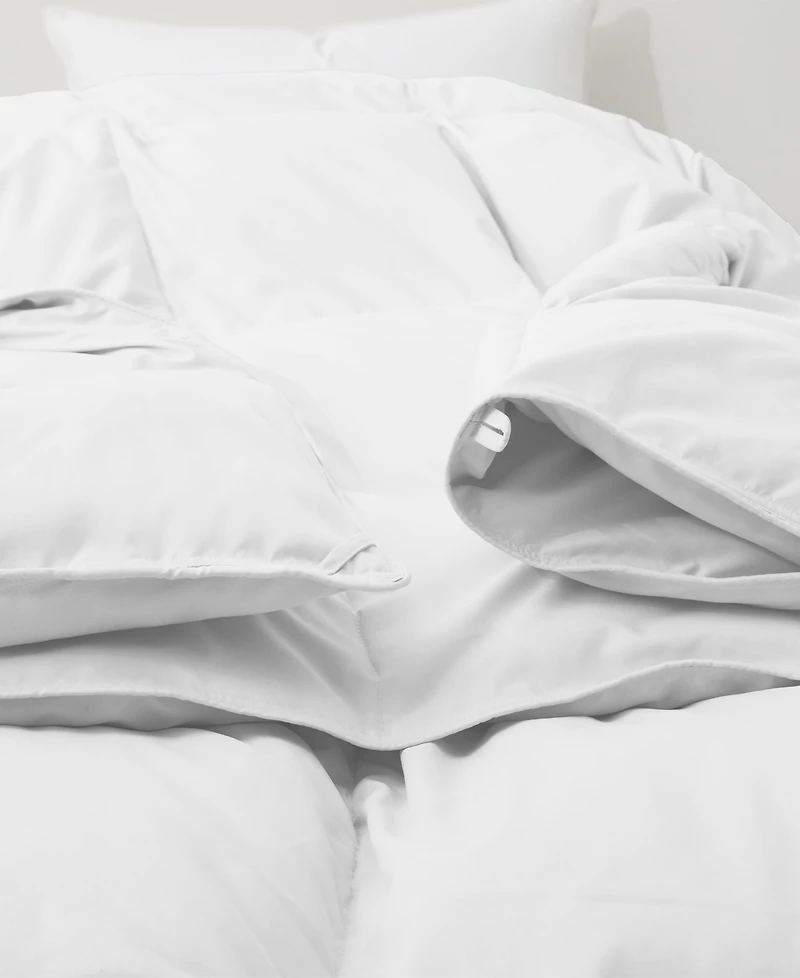 Unikome Lightweight White Goose Feather and Down Comforter