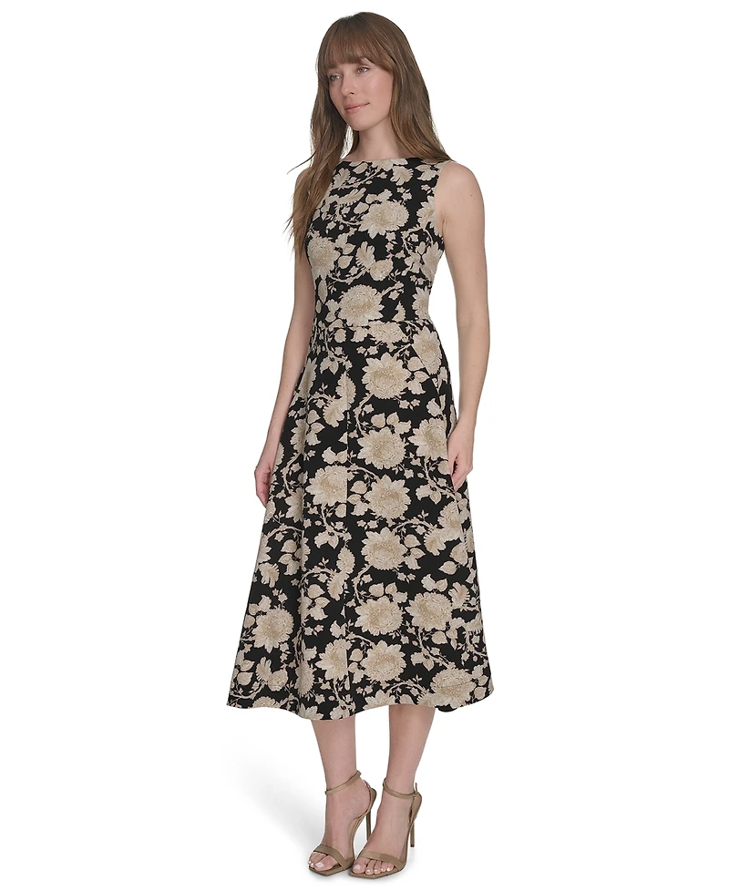 Tommy Hilfiger Women's Sleeveless Fit & Flare Dress