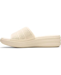 Clarks Cloudsteppers Women's Drift Twist Slip-On Flat Sandals