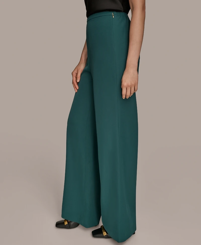 Donna Karan New York Women's Wide-Leg Pull-On Pants