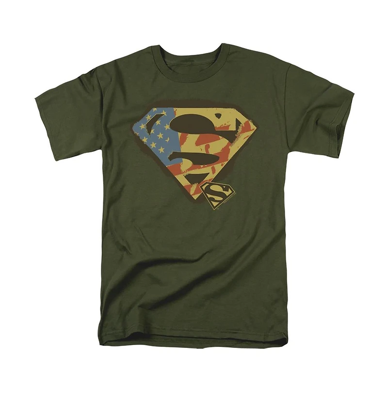 Superman Big & Tall Not Afraid Short Sleeve Adult Tee / T-Shirt