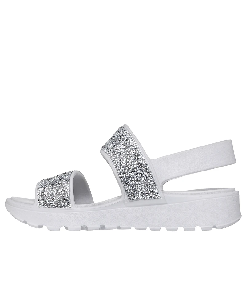 Skechers Women's Foamies: Arch Fit Footsteps - Elegance Platform Sandals from Finish Line